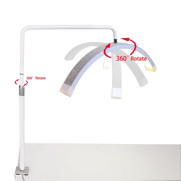 Nail Salon Adjustable LED Half Moon Lamp