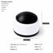 Nail steamer remover showing package contents, size dimensions and 36W steam polish removal specifications