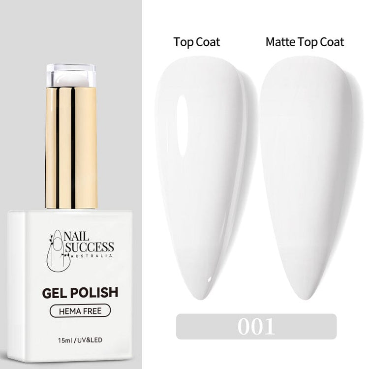 LED bottle with glossy and matte swatch tips