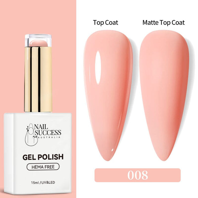 LED bottle with glossy & matte swatches