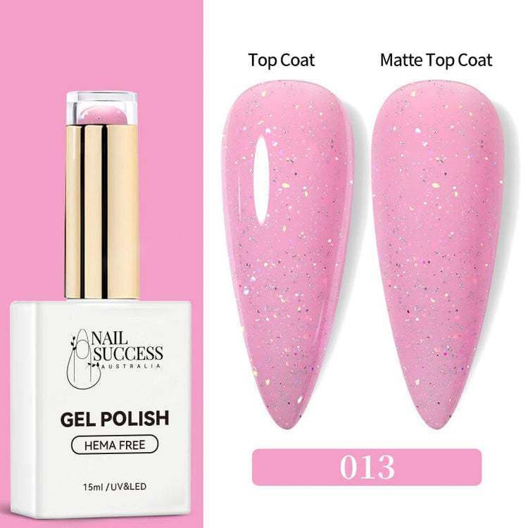 LED bottle with glossy & matte swatches