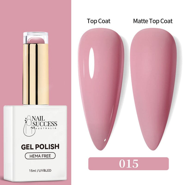 LED bottle with glossy and matte swatches