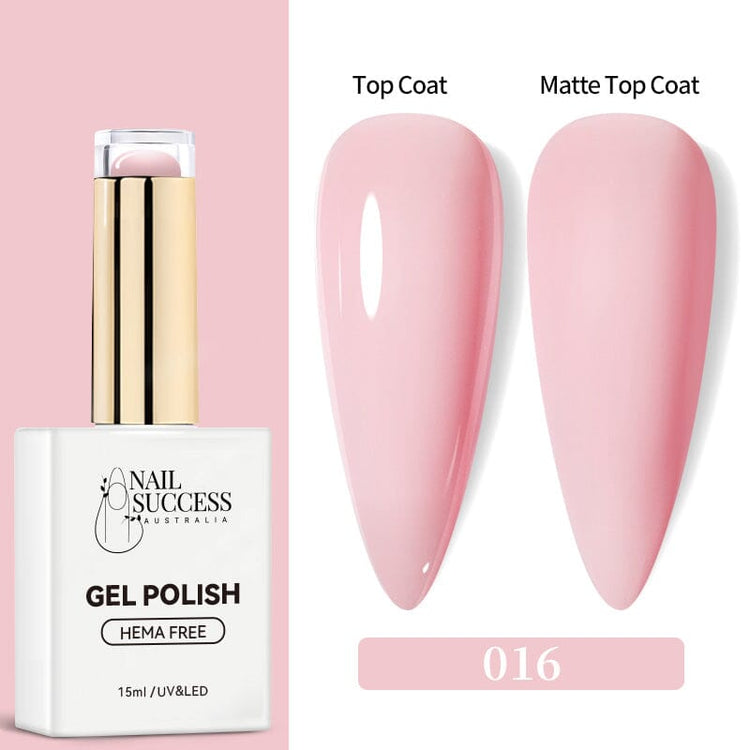 LED bottle with glossy and matte swatches