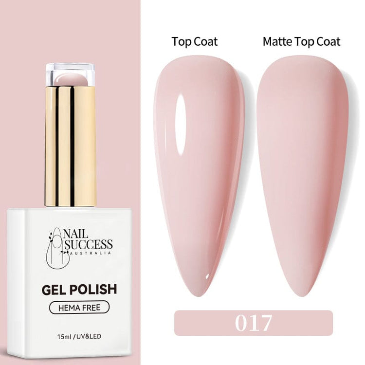 LED with glossy and matte swatches