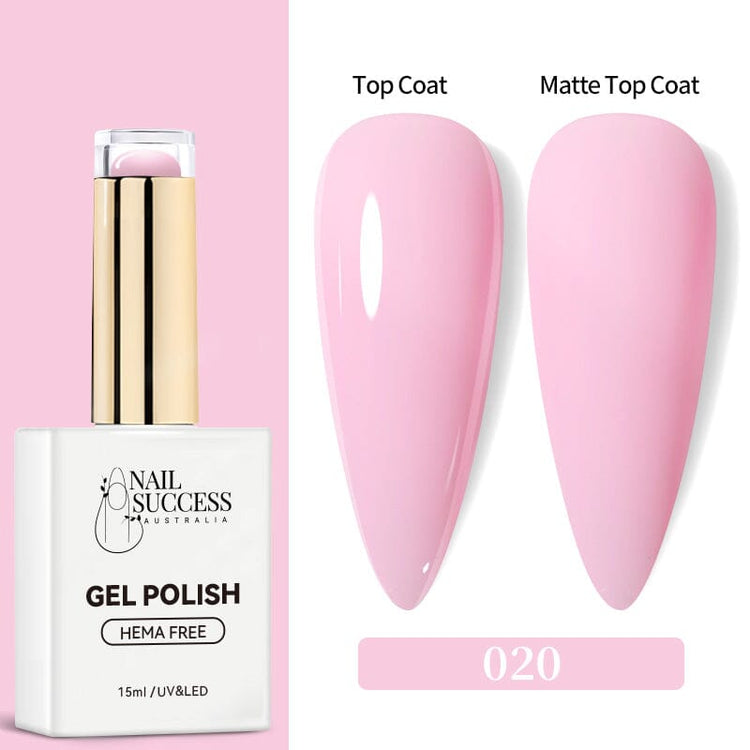 LED with glossy and matte swatches