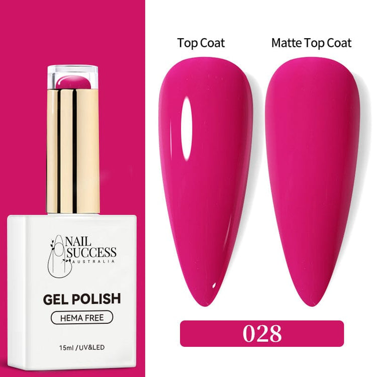 LED bottle with glossy & matte swatches