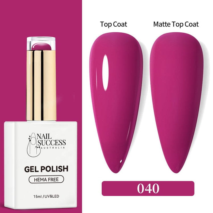 LED bottle with glossy & matte swatch tips
