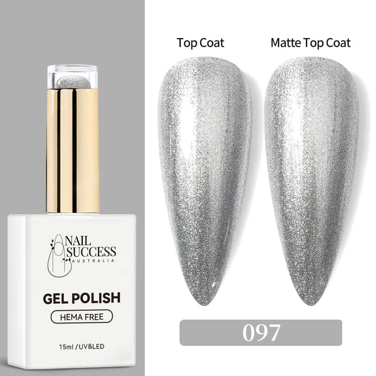 LED with glossy & matte swatches