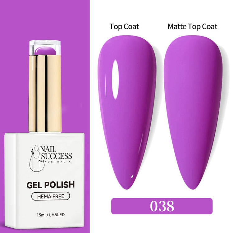 LED bottle with glossy & matte swatch tips
