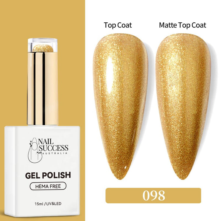 LED with glossy & matte swatches