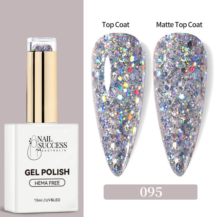 LED with glossy & matte swatches