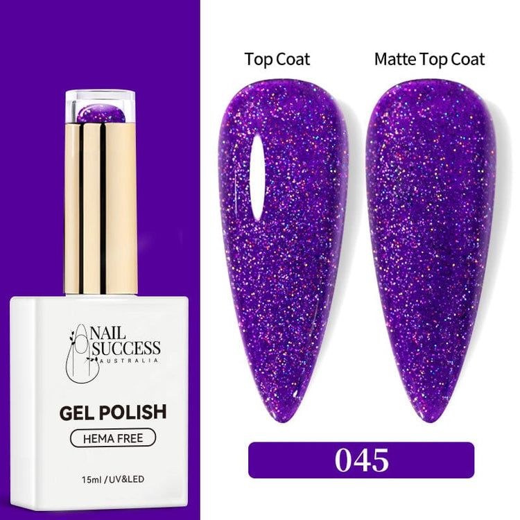 LED bottle with glossy & matte swatch tips