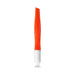 Orange nail suction cup stick with white holder for securing false nail tips during gel polish application, nail art practice and manicure display work