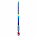 Rainbow multi-function nail detailing tool with textured grip, straight-end design and spoon tip for precise acrylic, gel and nail art work