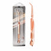 Rose gold curved multifunction nail shaping clip tool in retail packaging for manicure use