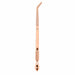 Rose gold curved end multifunction nail tweezer tool for nail art and manicure application