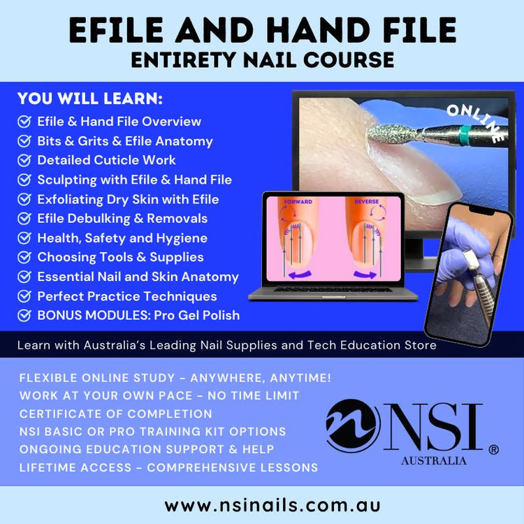 E-file & Hand File Nail Course