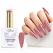 Nude Twinkle HEMA- and TPO-free reflective red glitter gel polish with matching manicure – Nail Success Australia