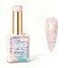 Nude Veil Aurora Pearl Gel Polish with soft nude pearl shimmer swatch and glossy nail finish