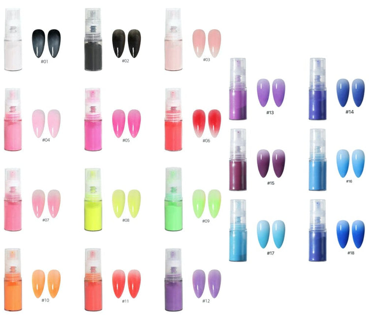 Ombre Pigment Powder Colour Spray