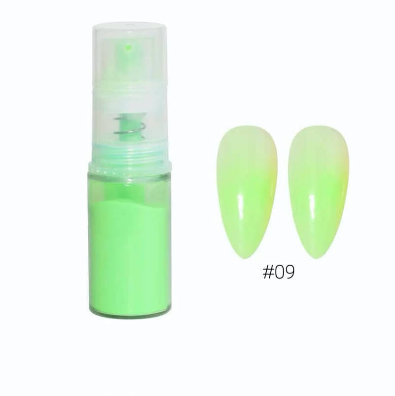 Ombre Pigment Powder Colour SprayBright Green #09