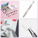 Pat Pat Gel Palette 16 colours, set 04 Jewel Tones, kit with Claw Grabber Tool and 50 white cube sponges