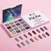 Pat Pat Gel Palette 16 colours, set 05 Galaxy Glitters