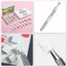 Pat Pat Gel Palette 16 colours, set 03 Soft Pastels, kit with Claw Grabber Tool and 50 white cube sponges