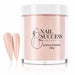 Rose Blush 20 Nude acrylic nail powder in a 445 g tub with two matching stiletto nail swatches – Nail Success Australia