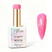 Nail Success Australia Pink Pop holographic gel polish bottle with glossy pink holographic nail colour swatch