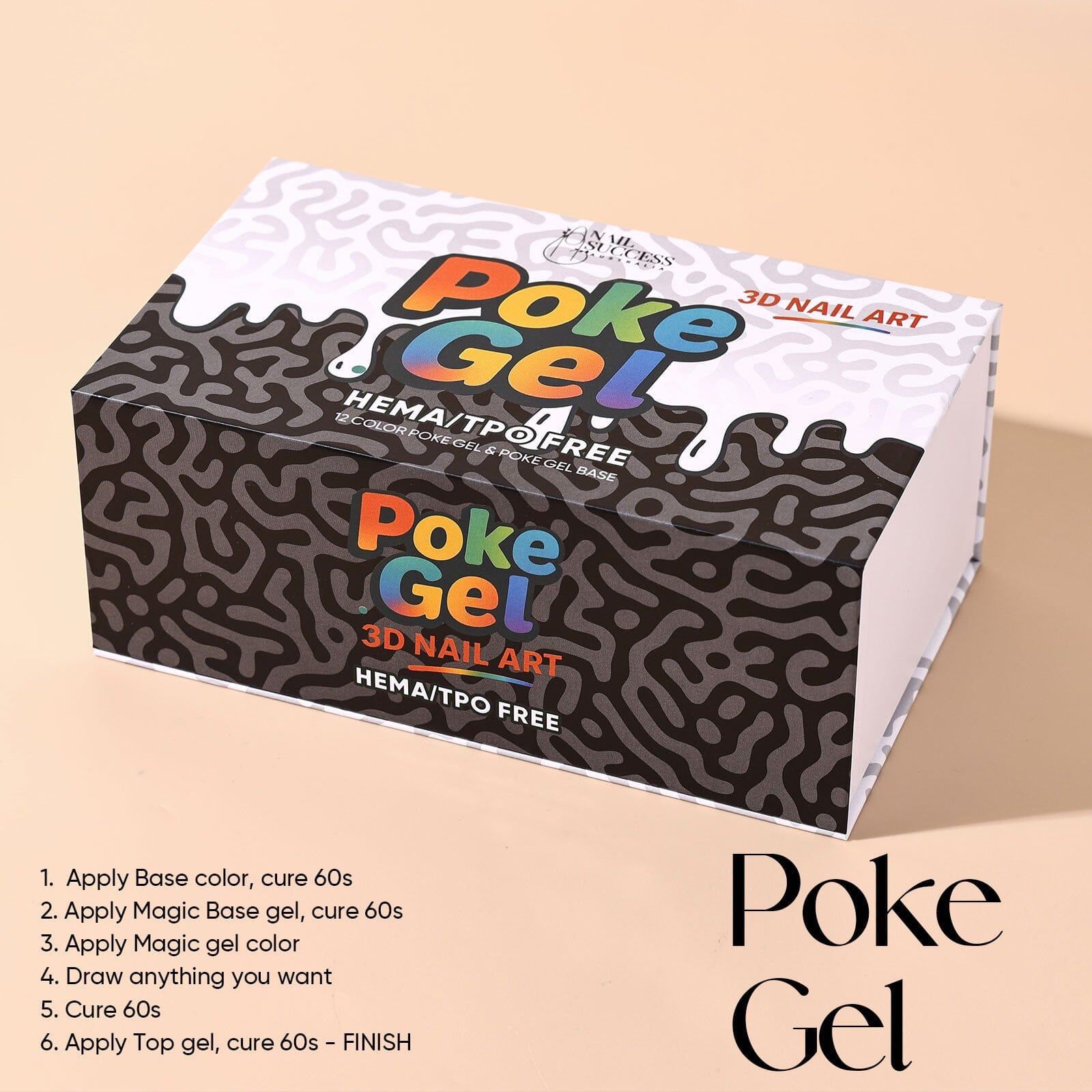 TPO free, 12 colours + base, packaging with application steps