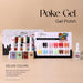 Nail Success Australia Poke Gel 3D Nail Art kit — deluxe colours, 12 shades + base with box and colour chart
