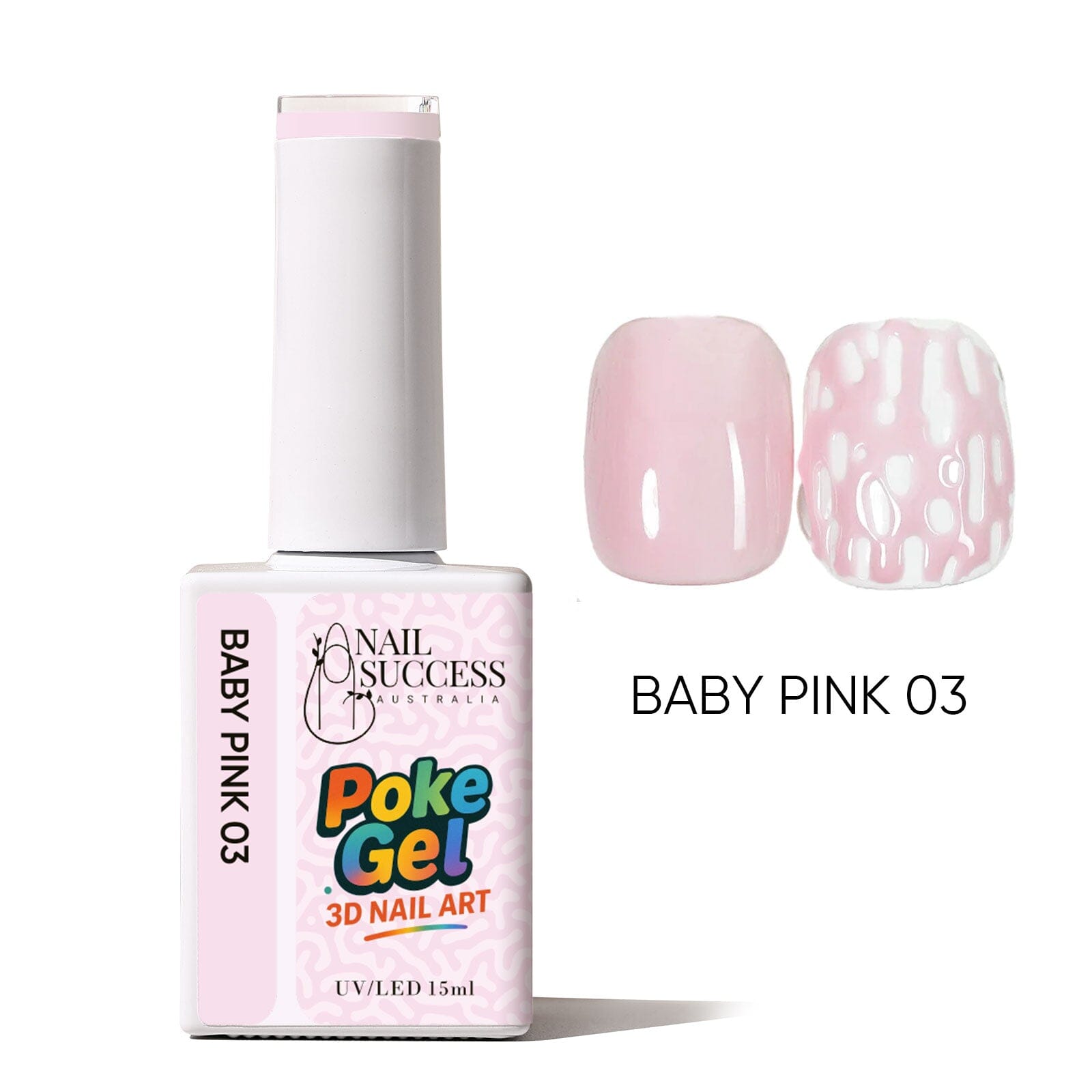 LED gel with swatch and textured design — NSI Australia