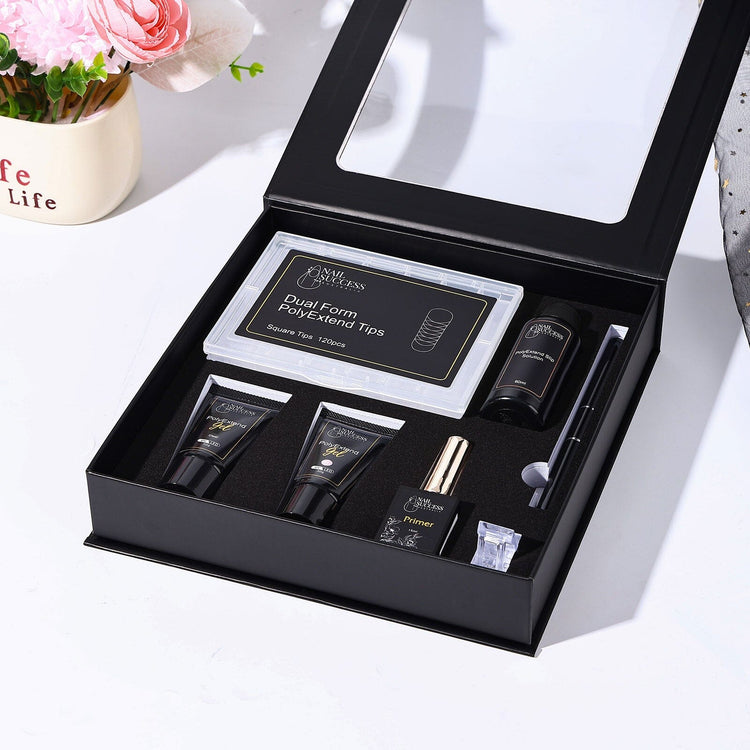 PolyGel Kit with Nail Lamp LED X5PLUS 80W