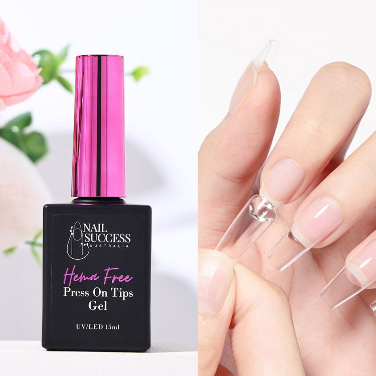 Press On Tips Gel - HEMA Free
