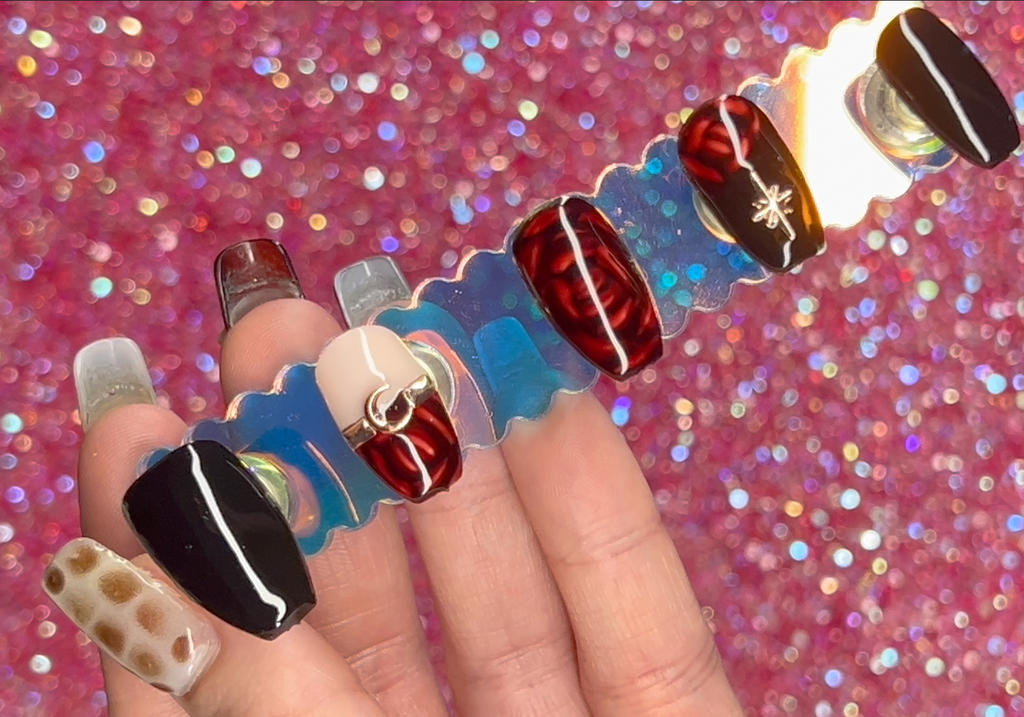 Blooming Gel tutorial: marble, smoke & floral nail art—apply on wet gel, let colours bloom, then cure under UV/LED.  