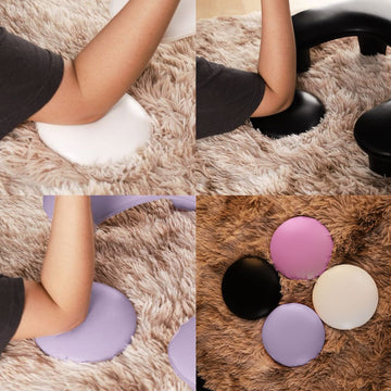 NSI Pro Elbow Pad Pillow Rest – ergonomic arm support for manicure/nail salon work; soft non-slip, washable; colors black, white, lilac, pink