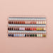 NSI Australia Pro Magnetic Swatch Colour Display Book – 60 colour gel polish swatch board with numbered nail tip samples