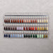 NSI Australia Pro Magnetic Swatch Colour Display Book — 60 numbered gel polish swatch tips on a clear magnetic sheet