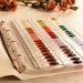 NSI Australia Pro Magnetic Swatch Colour Display Book — ring-binder pages with numbered gel polish colour swatches in rows