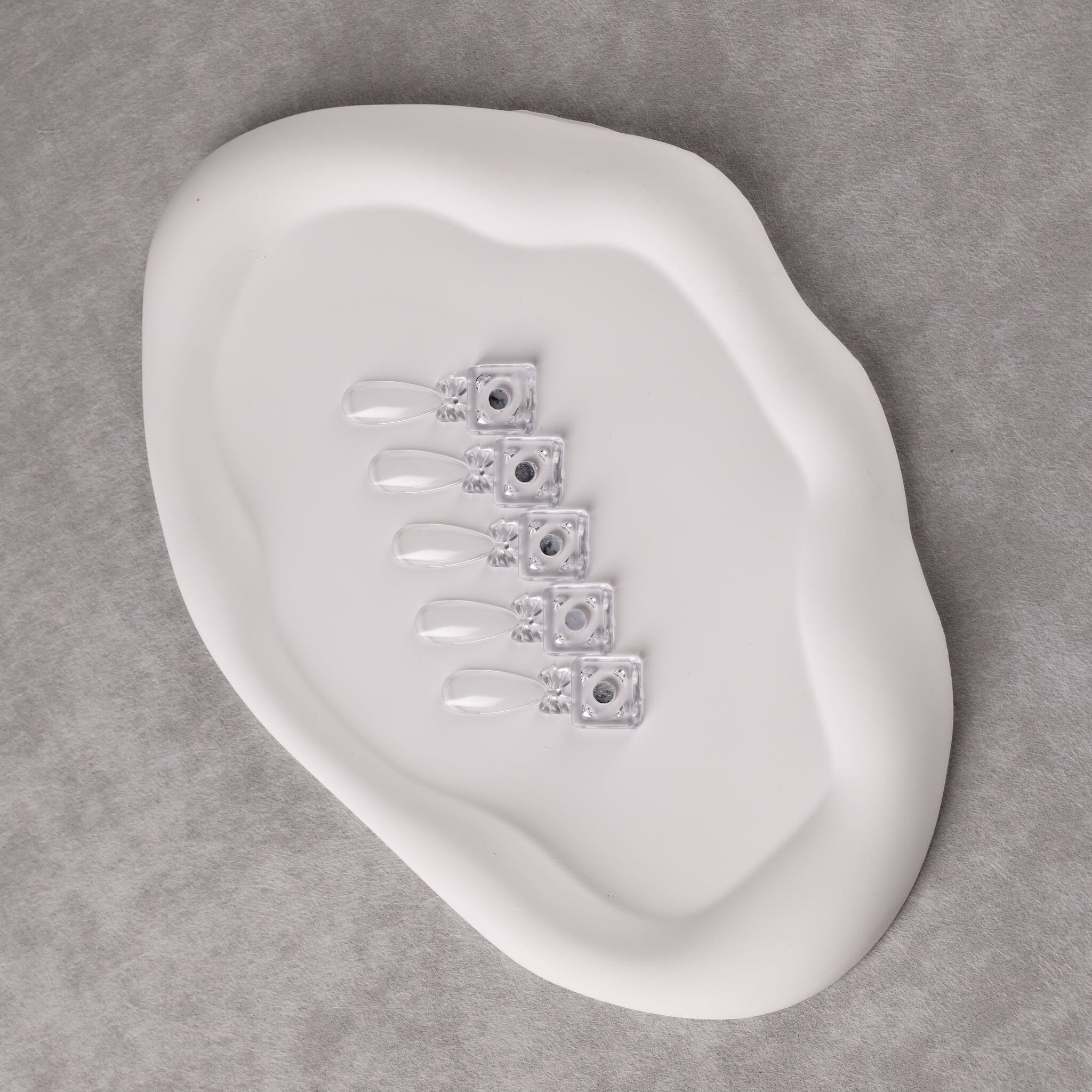 NSI Australia Pro Magnetic Swatch Book refill — 5 clear magnetic swatch tips for gel polish colour display