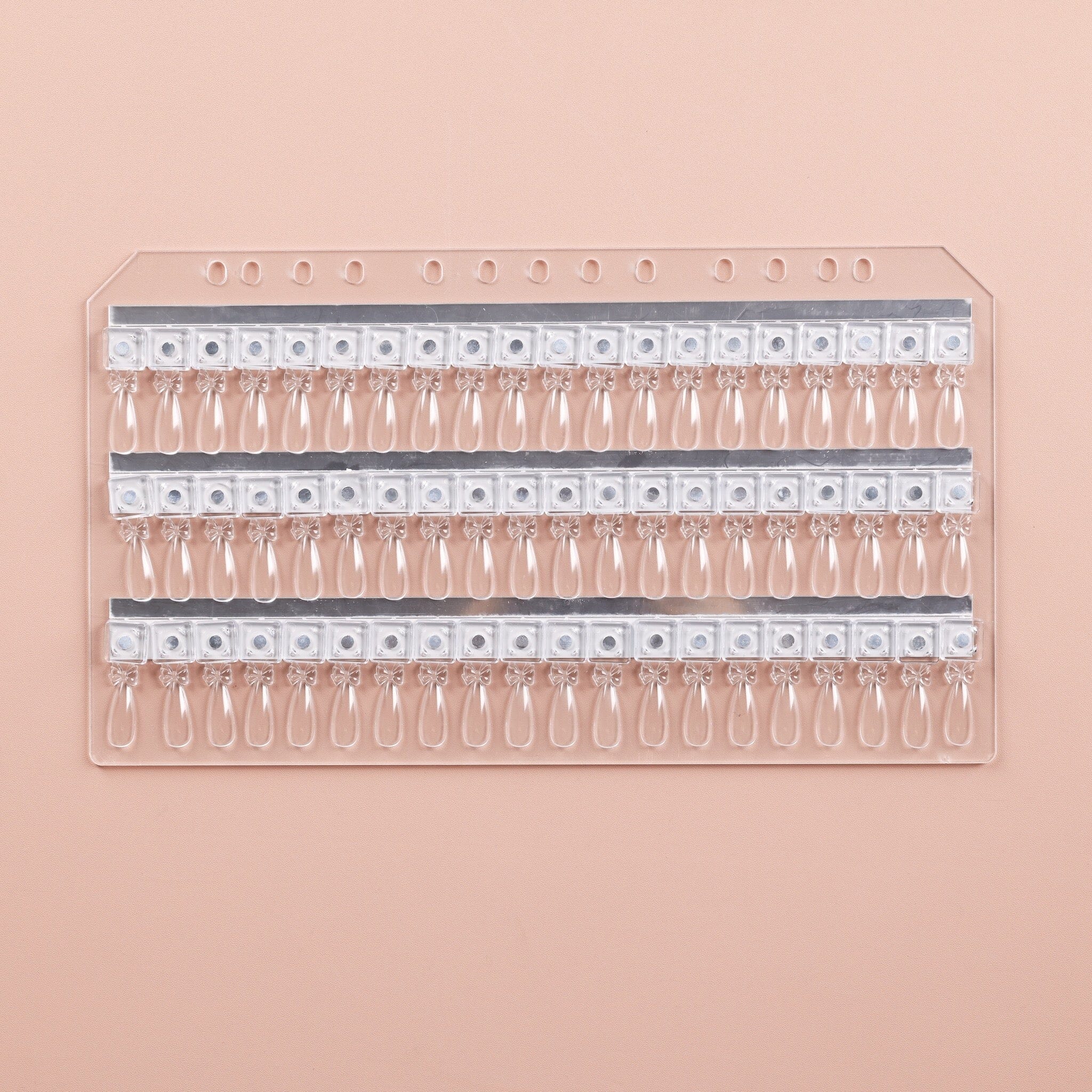 NSI Australia Pro Magnetic Swatch Colour Display Book – 60-tip single page add-on with clear magnetic nail swatch tips for gel polish