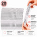 150 grit curved nail files for shaping, blending and finishing natural or enhanced nails