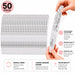150 grit curved nail files for shaping, blending and finishing natural or enhanced nails