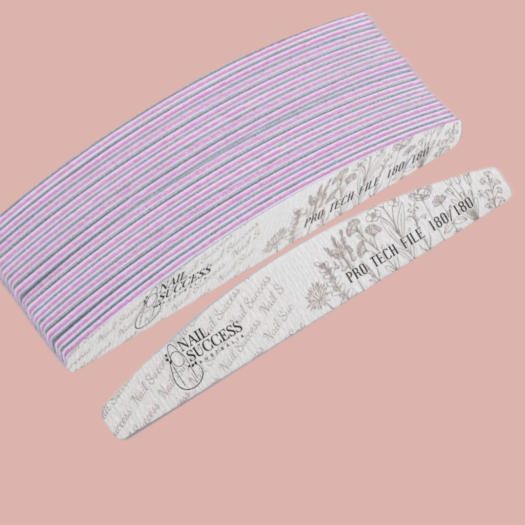 180 grit, fine nail file and buffer pack (20pcs)