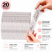 Pro nail file 240240 extra fine nail file and buffer NSI Australia 20 pcs pack pro file