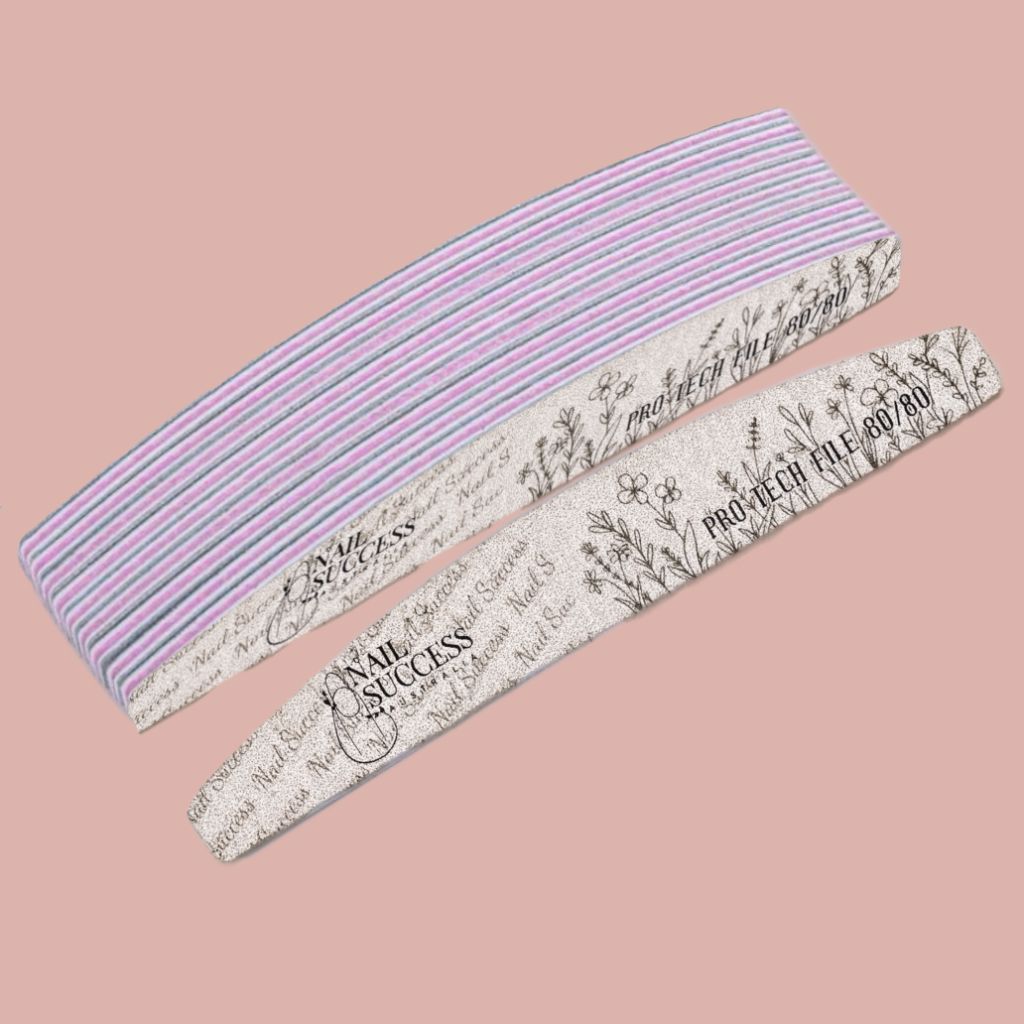 80—extra-coarse grit nail files, 10-pack for acrylic debulking and heavy shaping