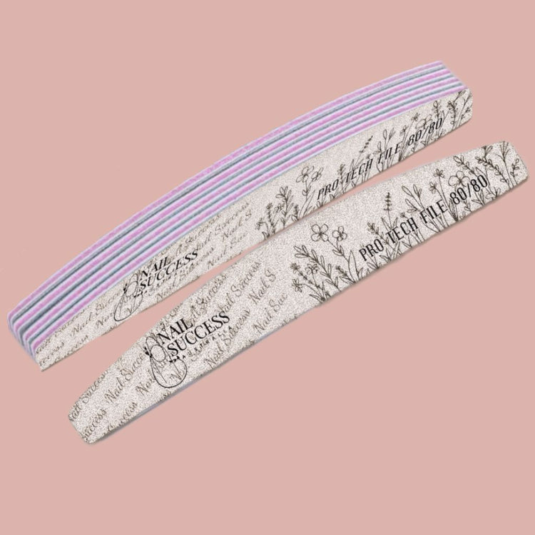 80—extra-coarse grit nail files, 5-pack for acrylic debulking and heavy shaping