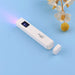 UV nail lamp with digital timer for quick gel nail curing.