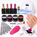 LED lamp, four gel colours and accessories – Nail Success Australia
